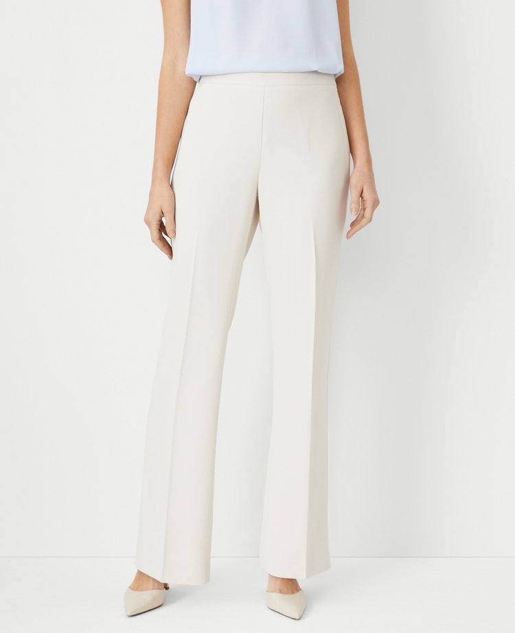 The Side Zip Trouser in Fluid Crepe - Curvy Fit