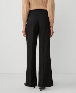 The Button Trim Sailor Wide-Leg Pant