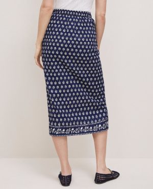 Weekend Collection Petaled Sarong Skirt