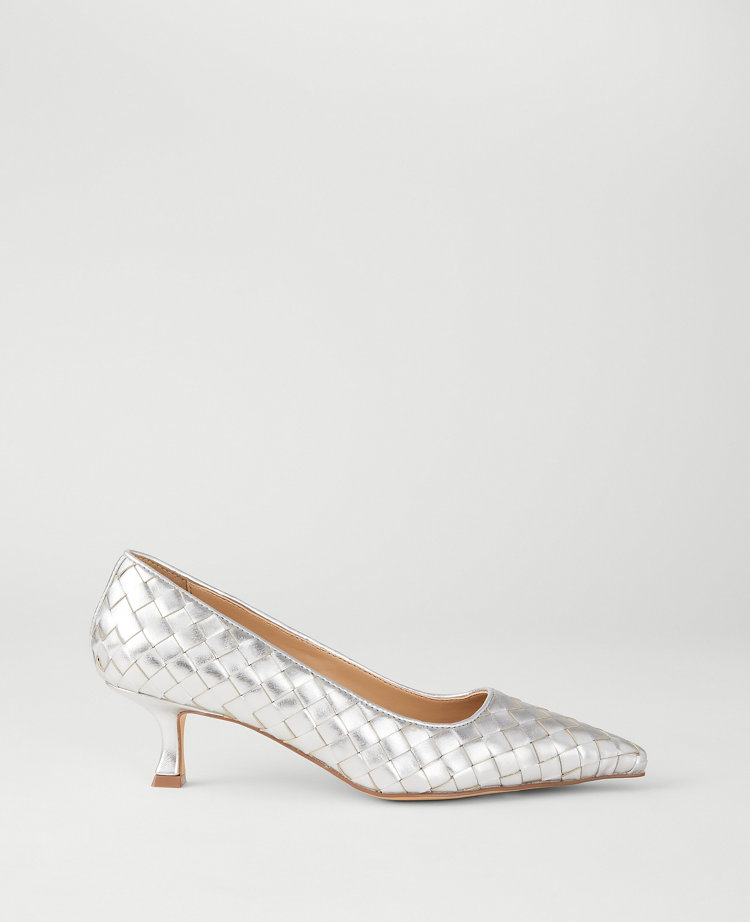 Nip Toe Kitten Heel Pumps