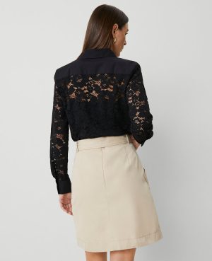 Belted Utility Skirt