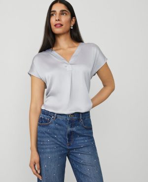 Pleat Front Top