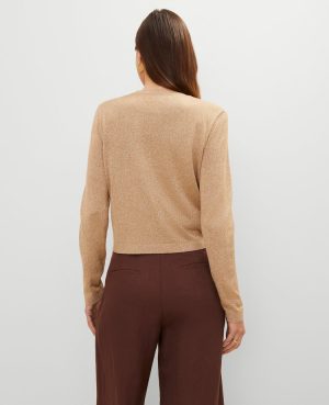 Shimmer Open Cardigan