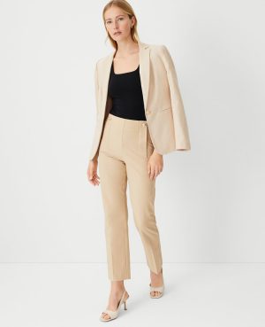 The Tall Pencil Sailor Pant in Twill