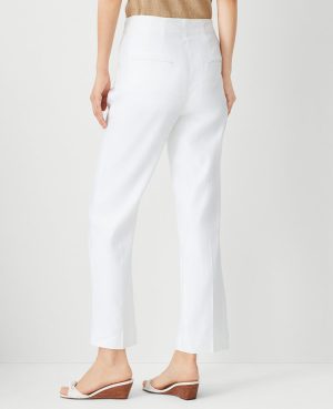 The Tall Pencil Sailor Pant in Linen Blend