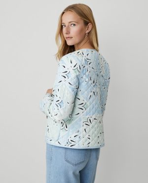Petite Weekend Collection Paisley Quilted Jacket
