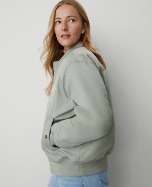 Petite Weekend Collection Bomber Jacket