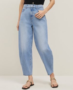 The Petite Barrel Jean