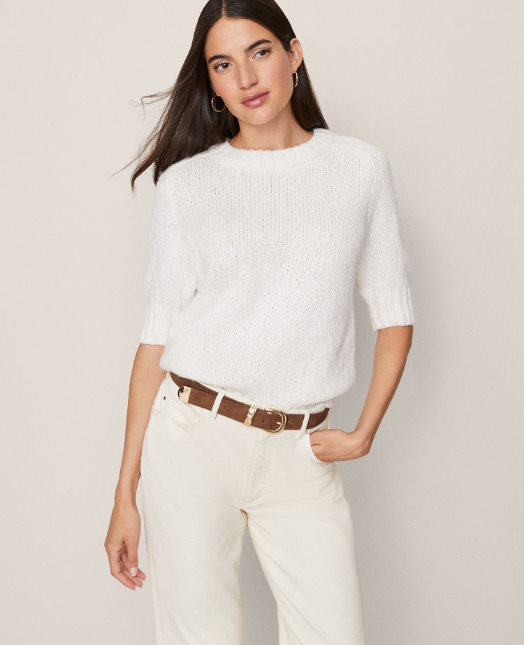 Weekend Collection Marled Sweater Tee