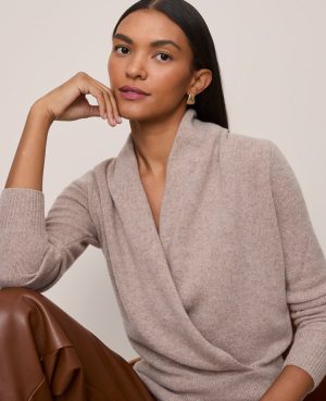 Cashmere Shawl Collar Sweater