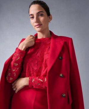 Fitted Double Breasted Coat