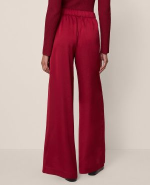 The Easy Palazzo Pant in Satin