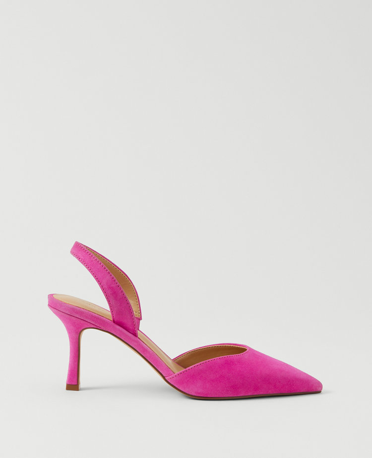 Kerry Suede Slingback Pump