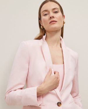The Hutton Blazer in Linen Blend