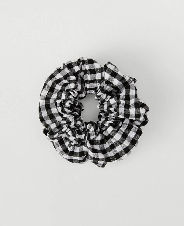 Gingham Scrunchie