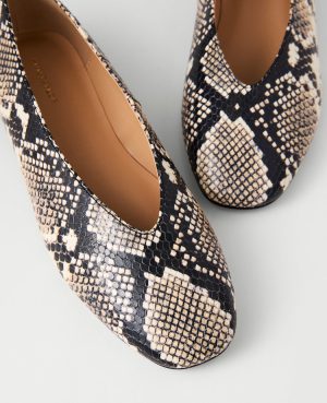 Snake Ballet Flat
