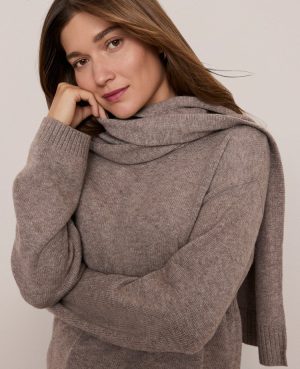 Weekend Collection Scarf Sweater