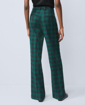 The Straight Trouser in Plaid