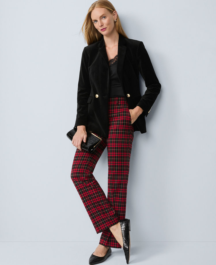 The Sophia Pant in Plaid
