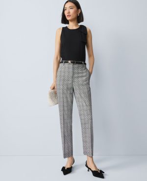 The Eva Ankle Pant in Plaid