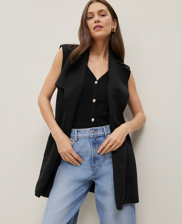 Petite Trench Vest