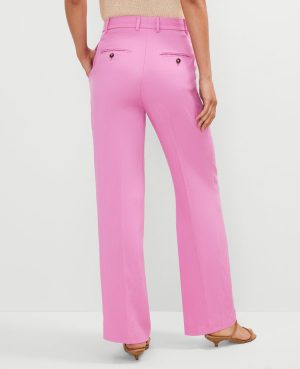 The Petite Straight Trouser in Twill