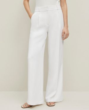 The Tall Wide-Leg Pant in Crinkle Crepe