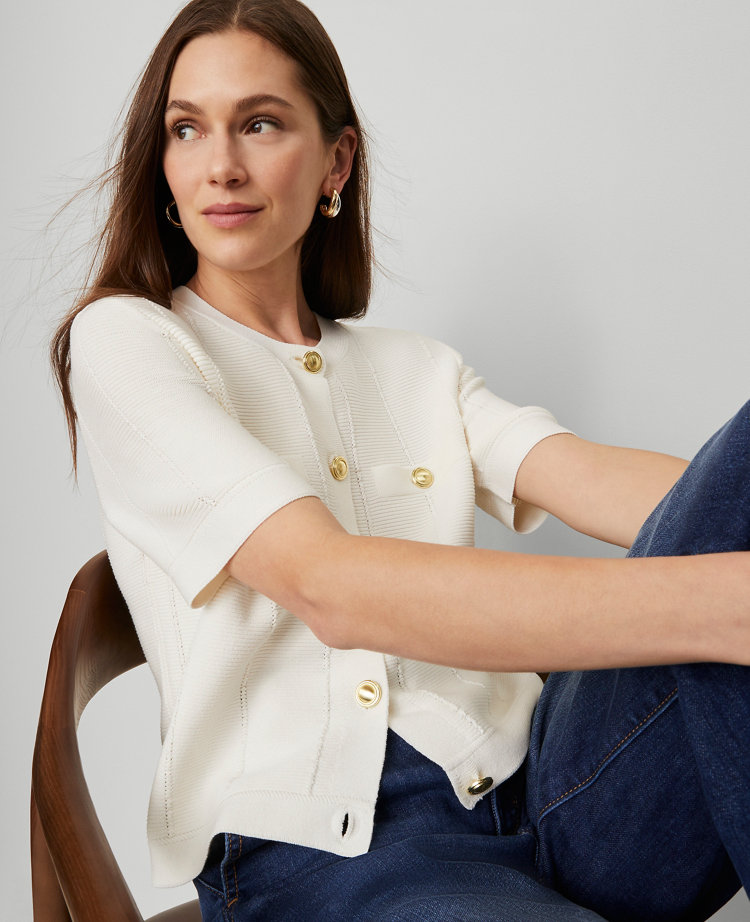 Textured Stitch Cardigan