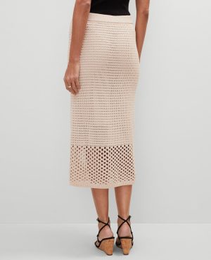 Petite Crochet Pencil Skirt