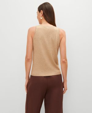 Petite Shimmer Sweater Shell