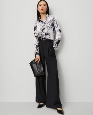 Paisley Satin Essential Shirt