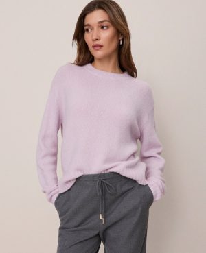 Petite Weekend Collection Cozy Crew Neck Sweater