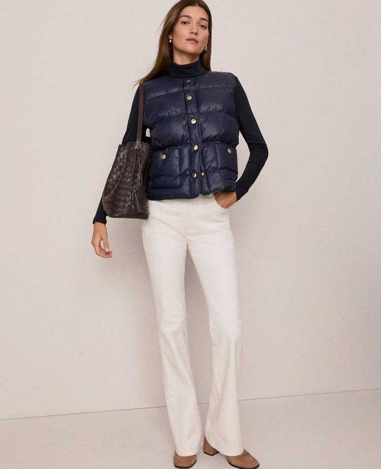 Petite Weekend Collection Boot Corduroy Pant