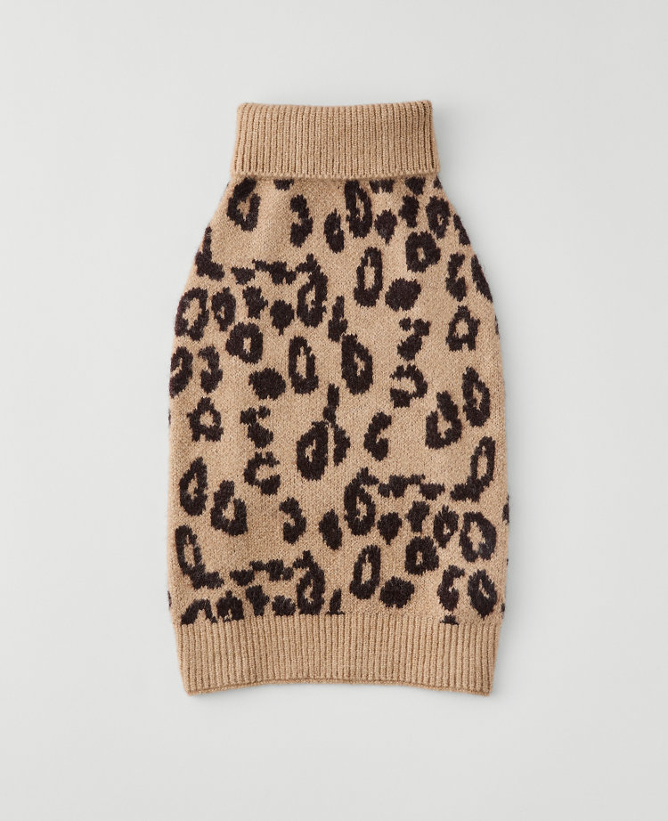 Weekend Collection Animal Print Dog Sweater