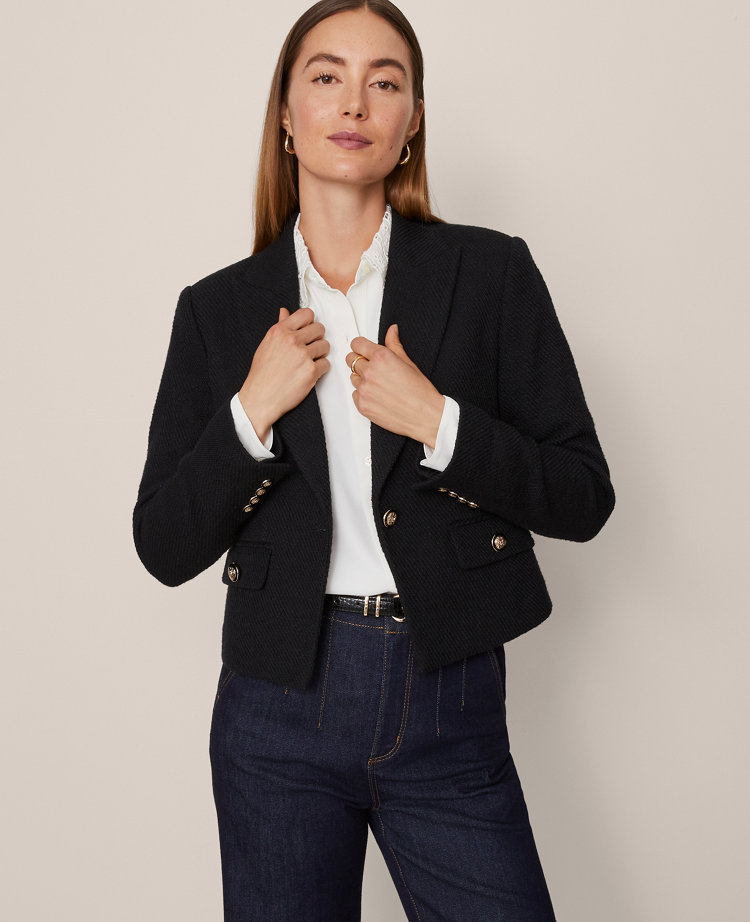 The Cutaway Blazer in Tweed