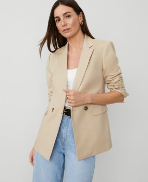 The Petite Crosby Blazer in Doubleweave
