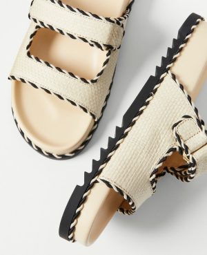 Weekend Collection Straw Sport Sandals