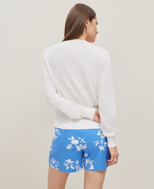 Linen Blend Ann Cardigan