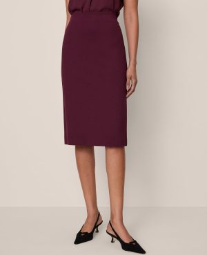 Ponte Pencil Skirt