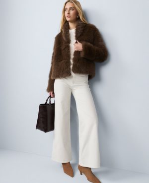 Weekend Collection Faux Fur Short Jacket
