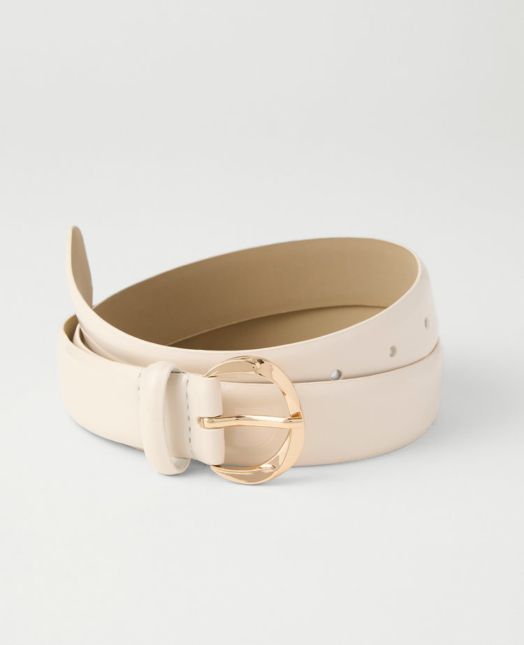 Patent Twisted Buckle Belt