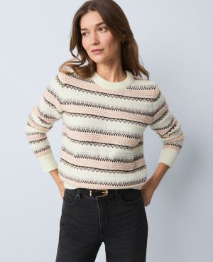 Weekend Collection Relaxed Fair Isle Sweater