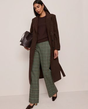 Studio Collection Suede Trench Coat