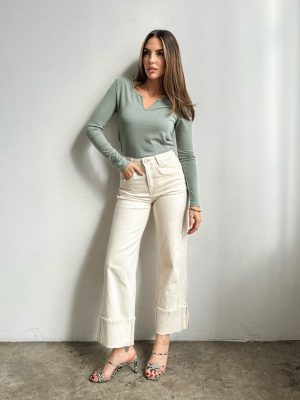 Ellery Long Sleeve in Sage Green
